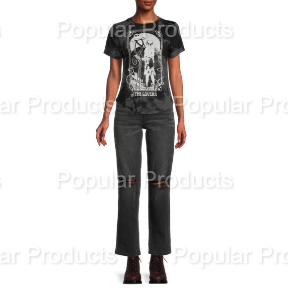 B2G1F! Disney | The Nightmare Before Christmas The Lovers Tarot Card Tee - Picture 3 of 8